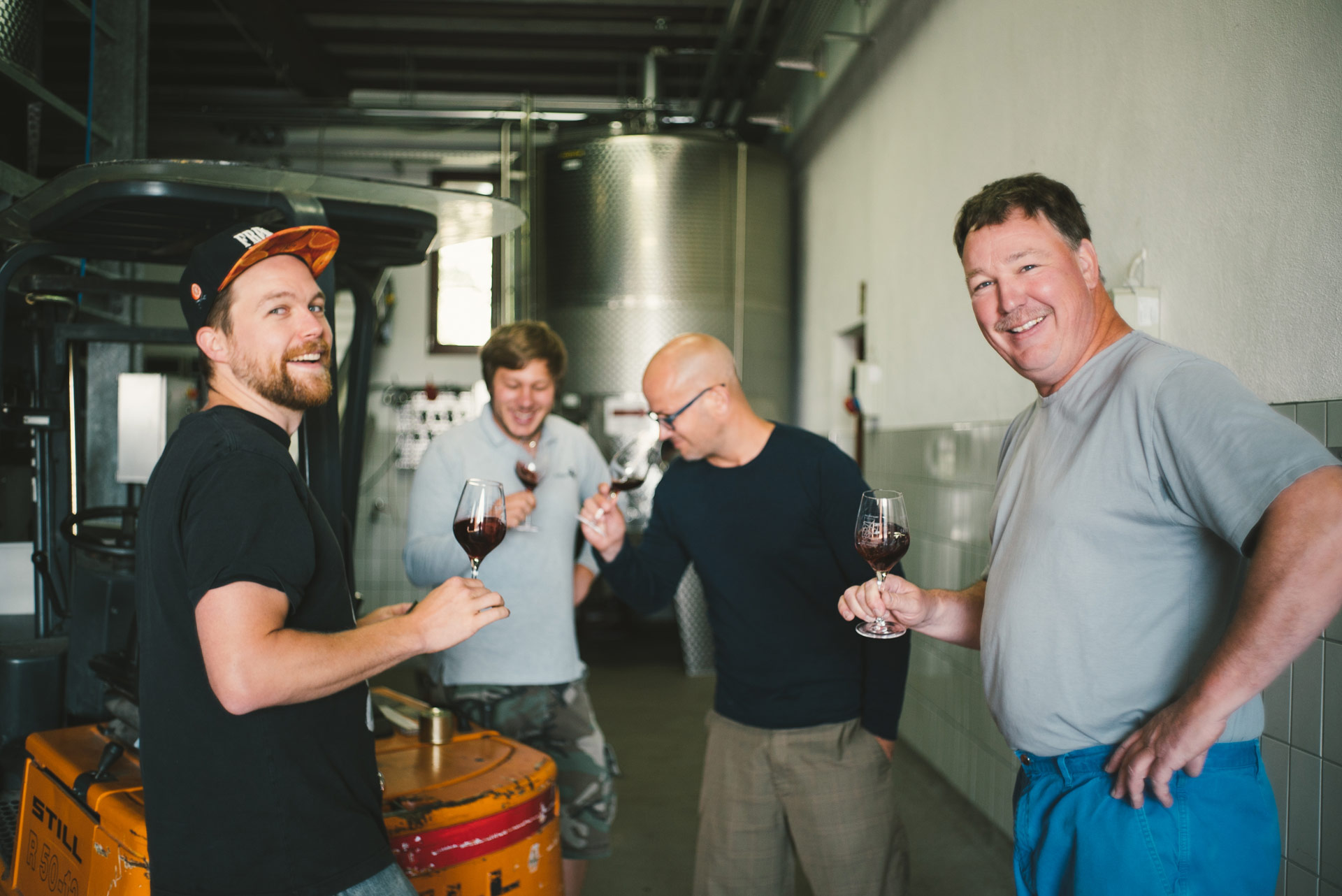 Weingut der Landeshauptstadt Stuttgart | Team | Assfalg, Zwicker, Saier, Dürr | Copyright Yannick Stechmeyer-Emden