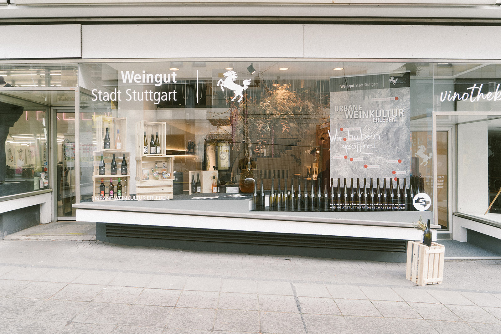 Weingut der Landeshauptstadt Stuttgart | Vinothek Schattenbruder